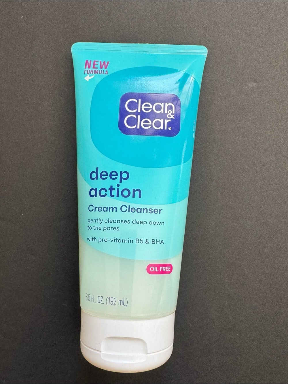 Clean & Clear Deep Action Cream Cleanser - Aqua Blue